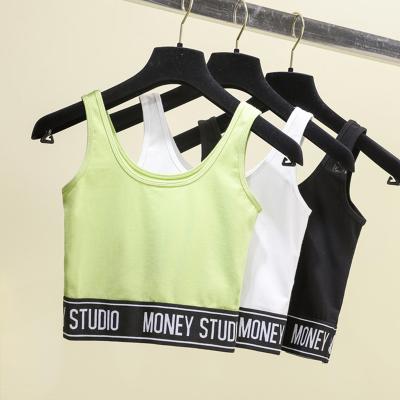 China OEM Wholesale Customized Anti-pilling O-Neck Tank Tops, Women Tank Tops for sale