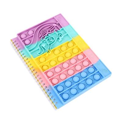 China High quality the most popular decompression notebook cute notebooks in 2022 for students gift spiral for sale