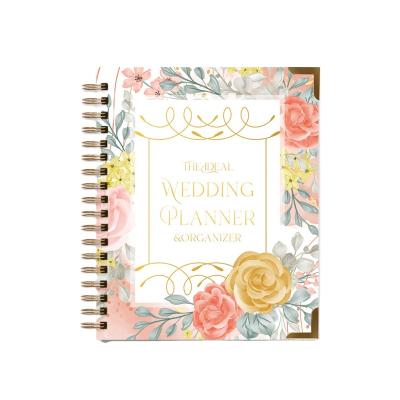 China 2023 eco-friendly high quality new arrival wedding planner journal custom wholesale notebook diary notebook for sale