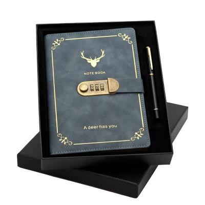 China High Quality Customization A5 Vintage Notebook Advanced Private Luxury Notebooks For Kids Notebook Gift Set for sale