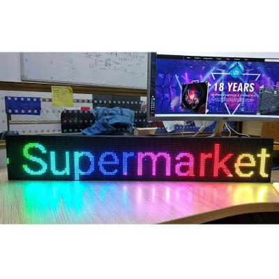 China For Shop Window Led Display Board Radio Long Wifi Led Scroll Message Board Text Message Led Display Board for sale