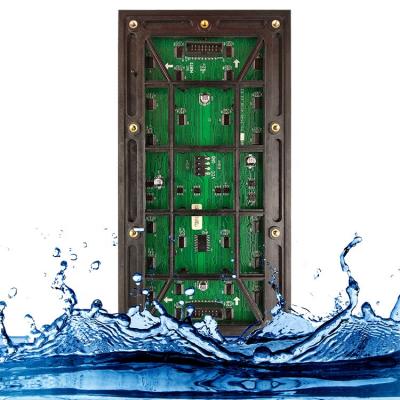 China Commercial advertising led display module led display P8 led module size 256x128mm outdoor waterproof IP65 for outdoor led display P8 for sale