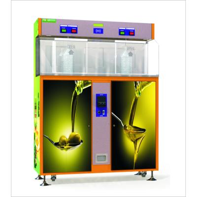 China Commercial Build Double Outlets Olive Oil Vending Machine for sale