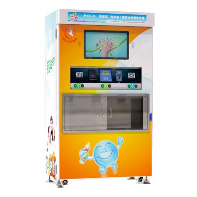 China Stainless steel (304) for water tank and China self service powder-coated steel liquid detergent vending machine for sale