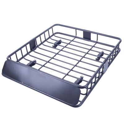 China Heavy Duty Steel Basket Roof Top Cargo Rack Luggage Rack Steel Carrier for sale