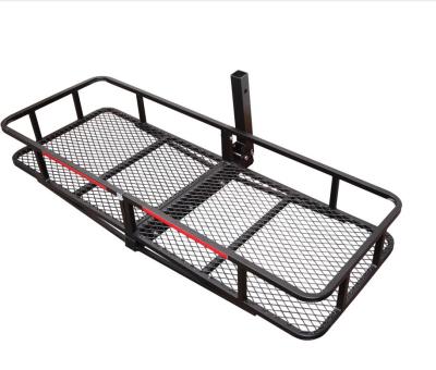 China Steel Hitch Mount Luggage Carrier Steel Cargo Rack Fits For 2