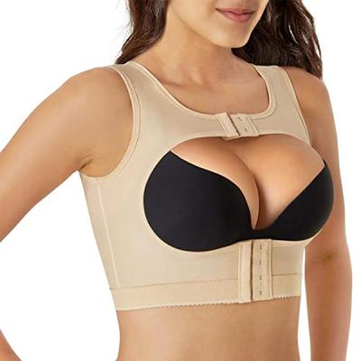 China Antibacterial Mail Compression Humpback Posture Corrector Push Up Bra Women Surgical Invest Top Fajas Shapewear for sale