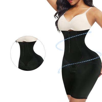 China Antibacterial Post Surgery Compression Gaiters Slimming Shorts High Waist Butt Lifter Shapewear for sale