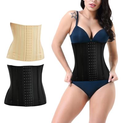 China 2021 Antibacterial Steel Boned Antibacterial Steel Boned Tummy Control Body Belly Shaper Woman Shaper Corset for sale