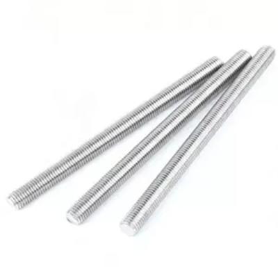 China High Quality Phil-slot Grade 4.8 8.8 10.9 12.6 DIN975 Galvanized Steel Wire Rod Thread Bar for sale