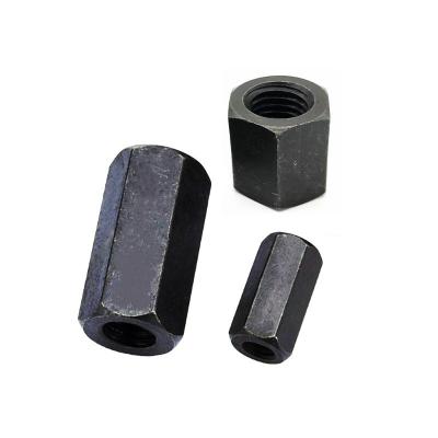 China Automotive Industry Thick Carbon Steel Hex Long Coupling Nut Galvanized Hexagon Coupling Nuts Hex Long Nut for sale