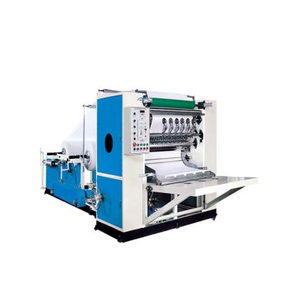 China Automatic Paper Industry 2-4Lines Factory Price Facial Tissue Folding Machine for sale