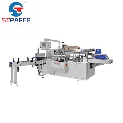 China Chemical Full Automatic Tissue Paper Box Packing Machine for sale