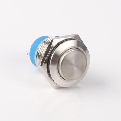 China Waterproof 2 Button Switch Pin Lighted Anti-Vandal 16mm Momentary Push Button Switch for sale