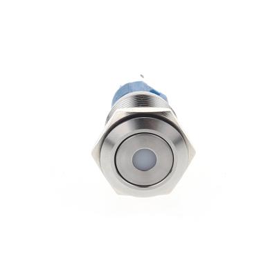 China Industrial Waterproof Round Dot Ip67 Lightweight Led Push Button Switch 16mm Control 16mm for sale