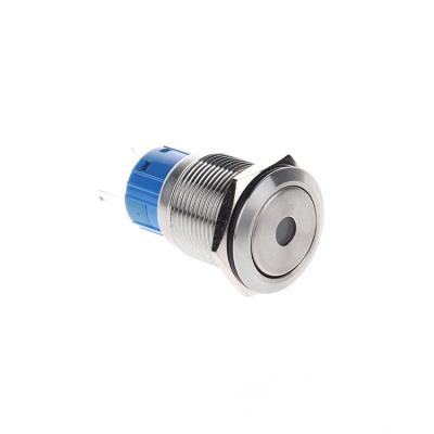 China Industrial Control 19mm Metal Knob Switch 5 Pin Momentary Led Push Button Switch for sale