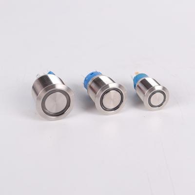 China Industrial Control Baijin IP67 Machine Metal Push Button Switch for sale