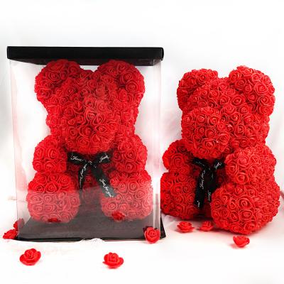 China Lovely Birthday Valentine's Day Thanksgiving Gifts Valentine's Day Gifts for Lover 40 cm Rose Teddy Beardy Bear Valentine's Day Mother's Day Gift for sale