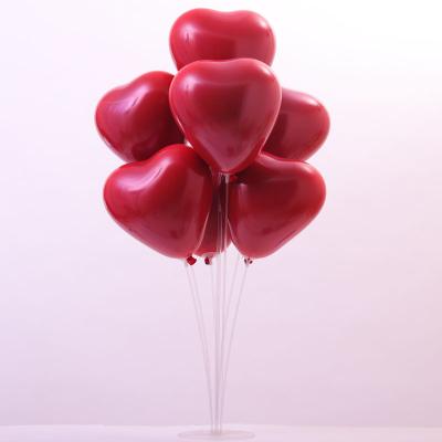 China Brithday /WeedingParty Decor/Gifts LOVE Double Layer Balloon Red Heart Latex Balloon Wedding Party Decoration Supplies for sale