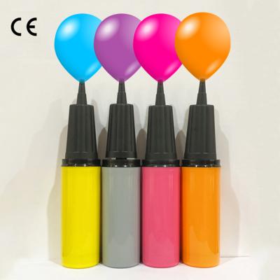 China Gift Toy Macaron Pastel Color Plastic Balloon Hand Pump for Balloon for sale