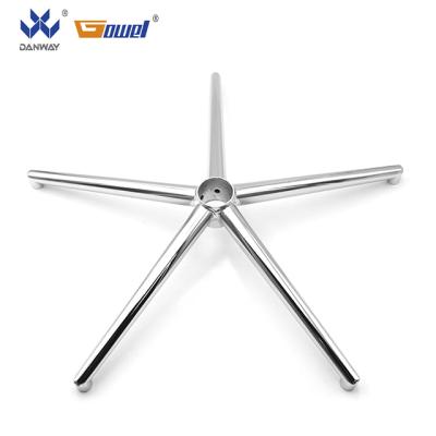 China Modern Iron Chrome Office Chair Base Five Star MRI - M001 for sale