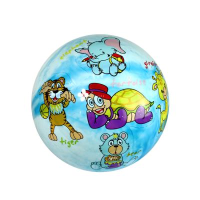 China Flexible Baby Ball Toy Wholesale Animal Plastic Animal Toy Ball for sale