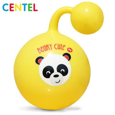 China Centel Flexible Baby Toy Ball Inflatable Toy Ball PVC Sticker Musical Ball For Kids for sale