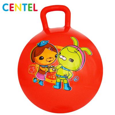 China Flexible Baby Toy Ball BSCI Checked Octonauts Producer Hopper Ball Jumping Hippity Hop Hopping Ball For Kids Ages 3-6 for sale