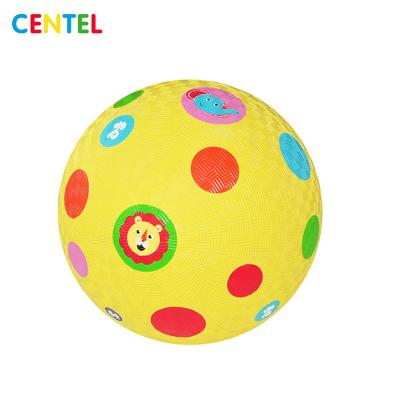 China Flexible Baby Toy Ball Kids Rubber Ball With Custom Size for sale