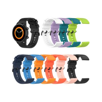 China Watch Strap 20mm Universal Silicone Wrist Band For Garmin Vivowatch 42mm/46MM Smart Watch Strap Strap for sale