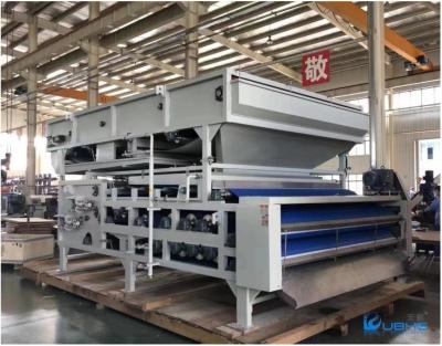 China Heavy Duty Belt Filter Press Thickening Stainless Steel Sludge Dewatering Machine for sale