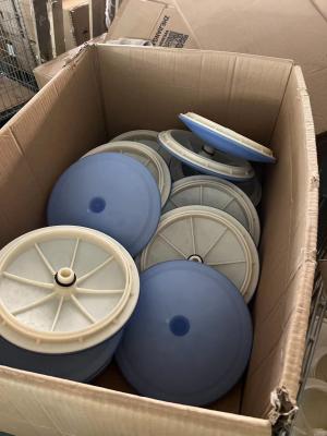 China High Efficiency EPDM Fine Bubble Aeration Discs Long Lasting Air Diffusers for sale