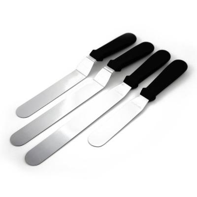 China Sustainable Cake Tools Offset And Straight Icing Spatula Set For Baking Decorating Cake SW-BS100 for sale