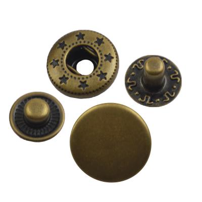 China Wholesale Dry Cleaning Fashion Garment Metal Accessories Spring Snap Button Fasteners for sale