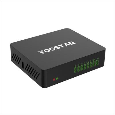 China 4K Customized YOOSTAR Ali Chipset 4K TV Box fta 4k Digital Satellite Receiver H265 Satellite Receiver for sale