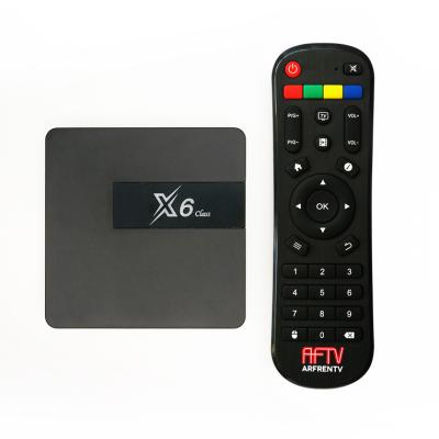 China Factory Customized X6 Class Android TV Box Smart S905X IPTV Box Support Youtube Video Smart Remote 110MM*110MM Wifi for sale