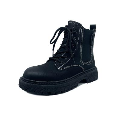 China Around 2021 Mid Size Axis Top Selling Light Martin Boots Leather Lace Up Boots Nubuck Sole for sale