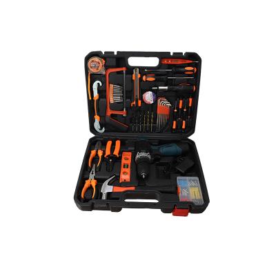 China Plastic+metal cordless portable cordcraft drill 12v battery tools combo box kit household machine set for sale