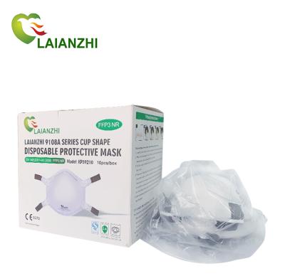 China Laianzhi Disposable Headband Laianzhi Cup Face ffp3 Protective Face Mask Wholesale for sale