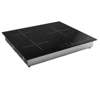 China Commercial Car Inset Stove with 3 Zone Mixing Infrared and Induction Cooker Electric Glass Ceramic Hob for sale