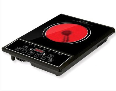 China Outdoor ceramic cooker, one burner infrared cooker polished .best outdoor black crystal panel for sale