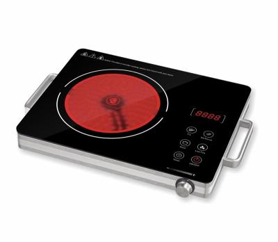 China Hotel 2000w infrared BBQ design stove induction cooker / infrared cooktop / hob for sale