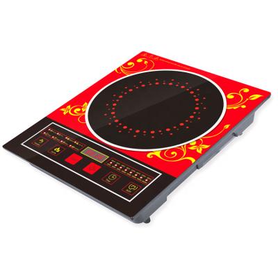 China Hotel Induction Cooker Colorful Outdoor Single Burner Super Slim Smart Induction Cooker CE/CB for sale