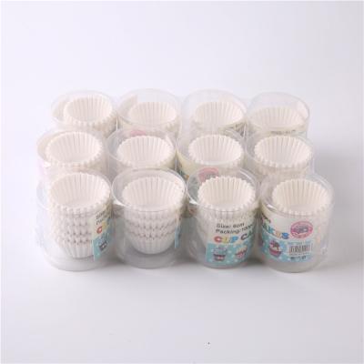 China Wholesale Recyclable Mini Cupcake Liners for Cupcake Wrapper Liners White Wedding Cake Baking Paper Cups Custom Baking Proof Cups for sale