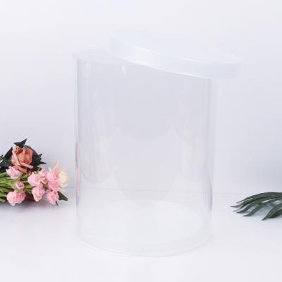 China Full handmade clear cake box 4 inch cake box with reusable window cake box for sale