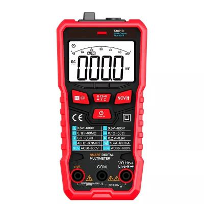 China TA801D Mini Smart Intelligent Touch Ture RMS 49x31mm High Precision Digital Multimeter for sale