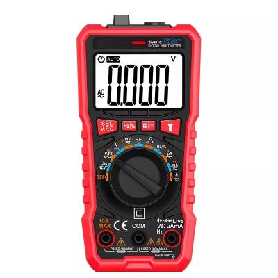 China TA801C Digital Multimeter Manual Multimeter Integration Auto Voltage Current Resistance-Capacitance LCD Display TA801C for sale