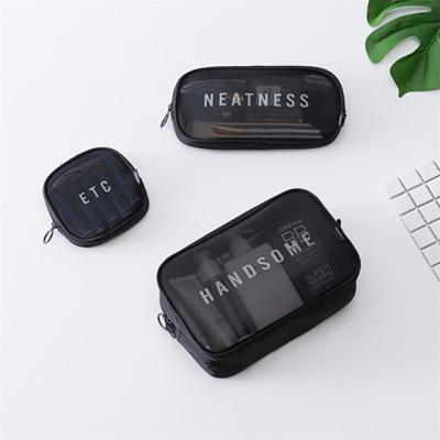 China 100% Eco-Friendly Wholesales Mini Small Make Up Sets Pocket Travel Women Clear Custom Makeup Cosmetic Bags for sale