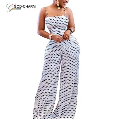 China 2022 New Arrivals Wholesale Anti-static One Piece *GC-66862852 2022 Printed Sexy Good Quality Summer High Waist Women's Pants Bodycon Overalls for sale