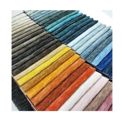 China Haining High Quality Dyed Waterproof Textile Plain Weave Chenille Cover Curtain Fabric For Dining Chair Sofa Set Furniture for sale